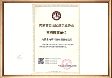 内蒙古自治区建筑业协会常务理事单位